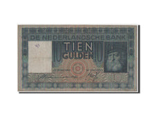 Netherlands, 10 Gulden, 1934, KM #49, VF(20-25), DH 008107