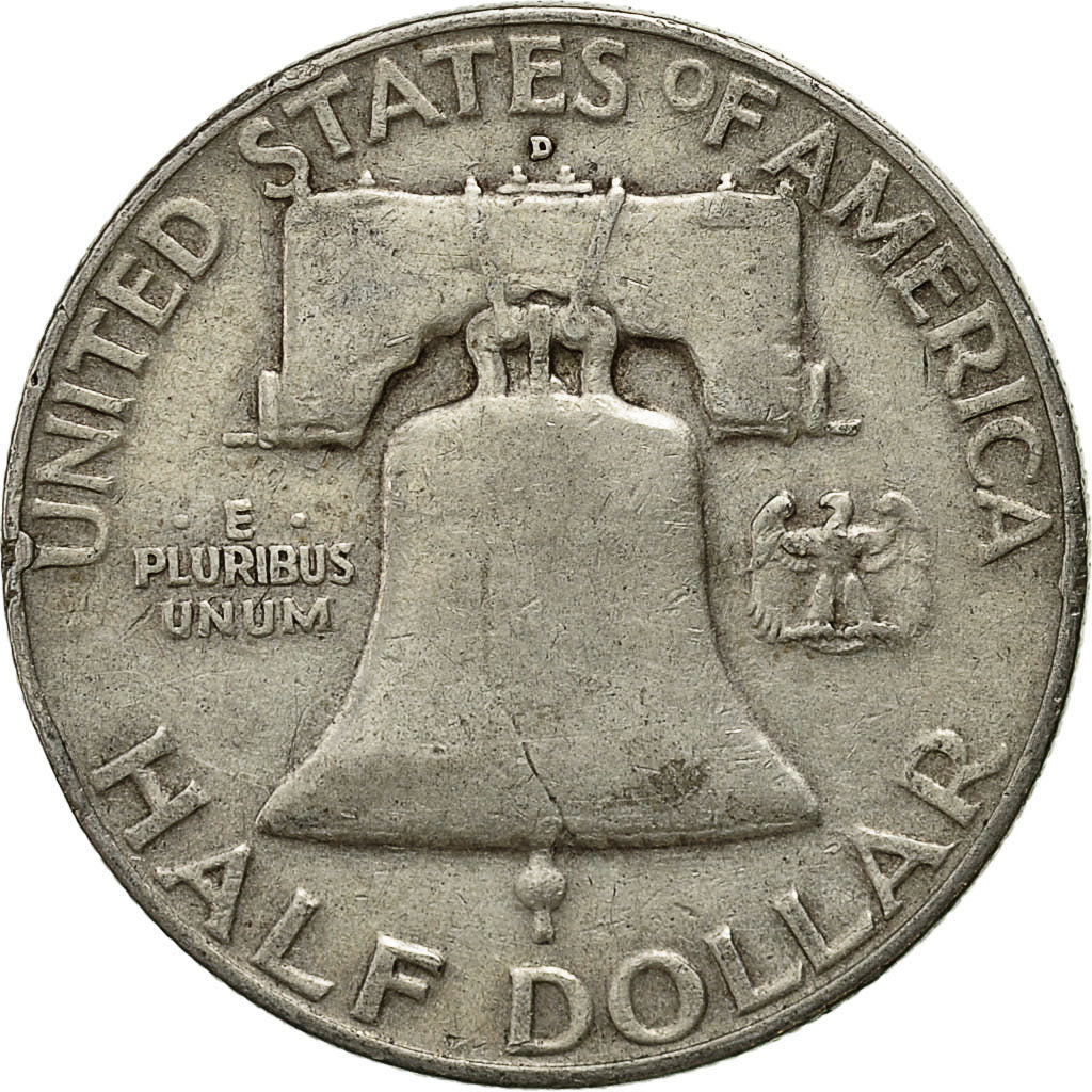 Moneta, Stati Uniti, Franklin Half Dollar, Half Dollar, 1958, U.S. Mint, Denver