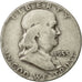 Münze, Vereinigte Staaten, Franklin Half Dollar, Half Dollar, 1953, U.S. Mint