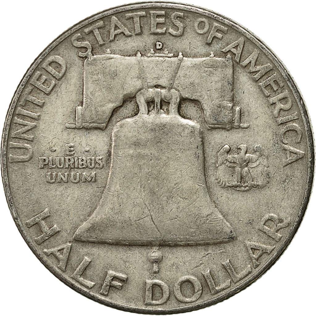 Moneta, Stati Uniti, Franklin Half Dollar, Half Dollar, 1953, U.S. Mint, Denver