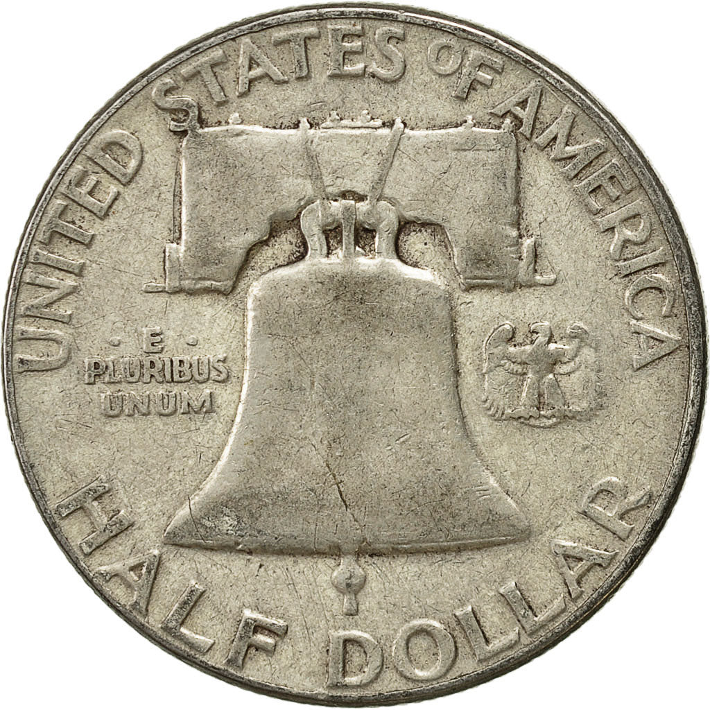 Moneta, Stati Uniti, Franklin Half Dollar, Half Dollar, 1957, U.S. Mint, BB