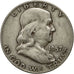 Coin, United States, Franklin Half Dollar, Half Dollar, 1957, U.S. Mint, Denver
