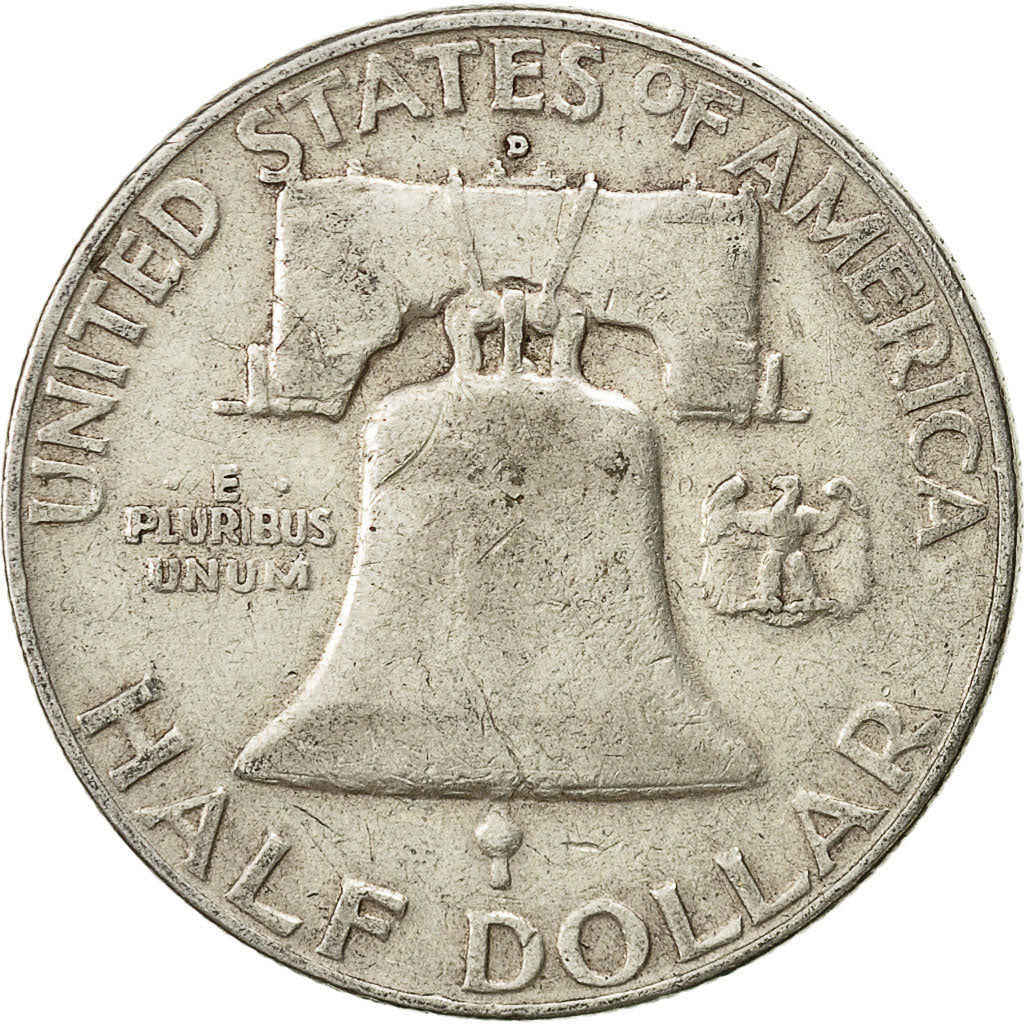 Moneta, Stati Uniti, Franklin Half Dollar, Half Dollar, 1957, U.S. Mint, Denver