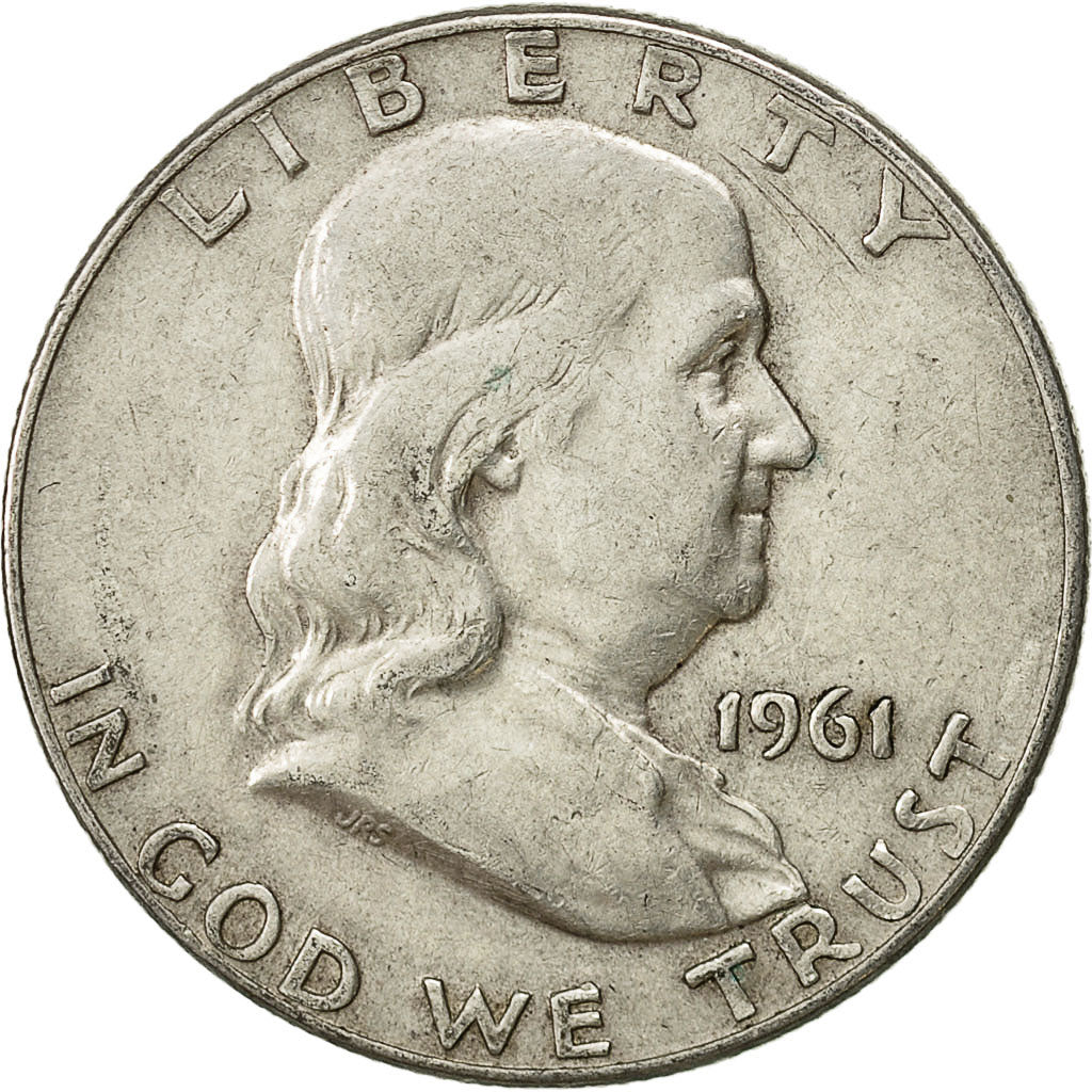 Moneta, Stati Uniti, Franklin Half Dollar, Half Dollar, 1961, U.S. Mint, Denver
