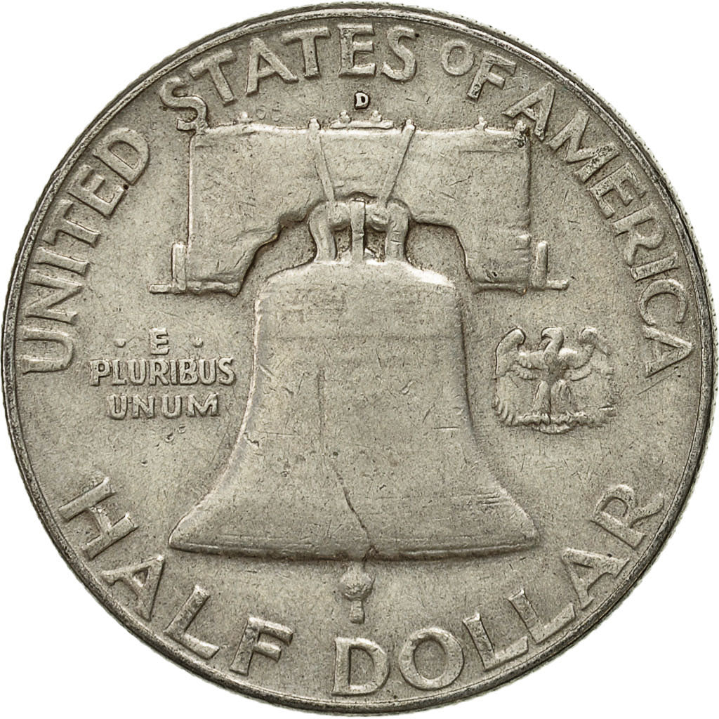 Moneta, Stati Uniti, Franklin Half Dollar, Half Dollar, 1961, U.S. Mint, Denver