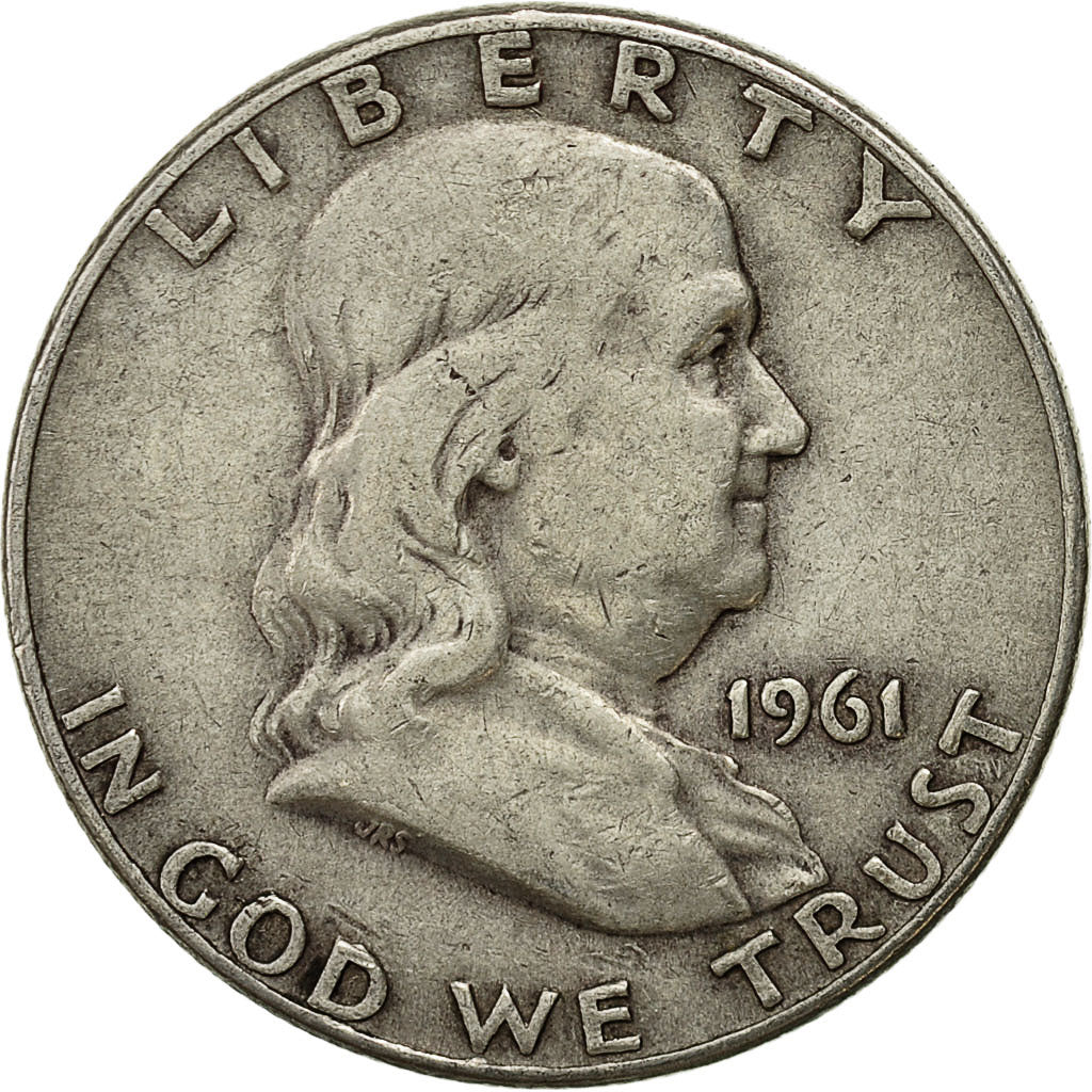 Moneta, Stati Uniti, Franklin Half Dollar, Half Dollar, 1961, U.S. Mint, Denver