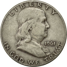 Moneta, Stati Uniti, Franklin Half Dollar, Half Dollar, 1961, U.S. Mint, Denver
