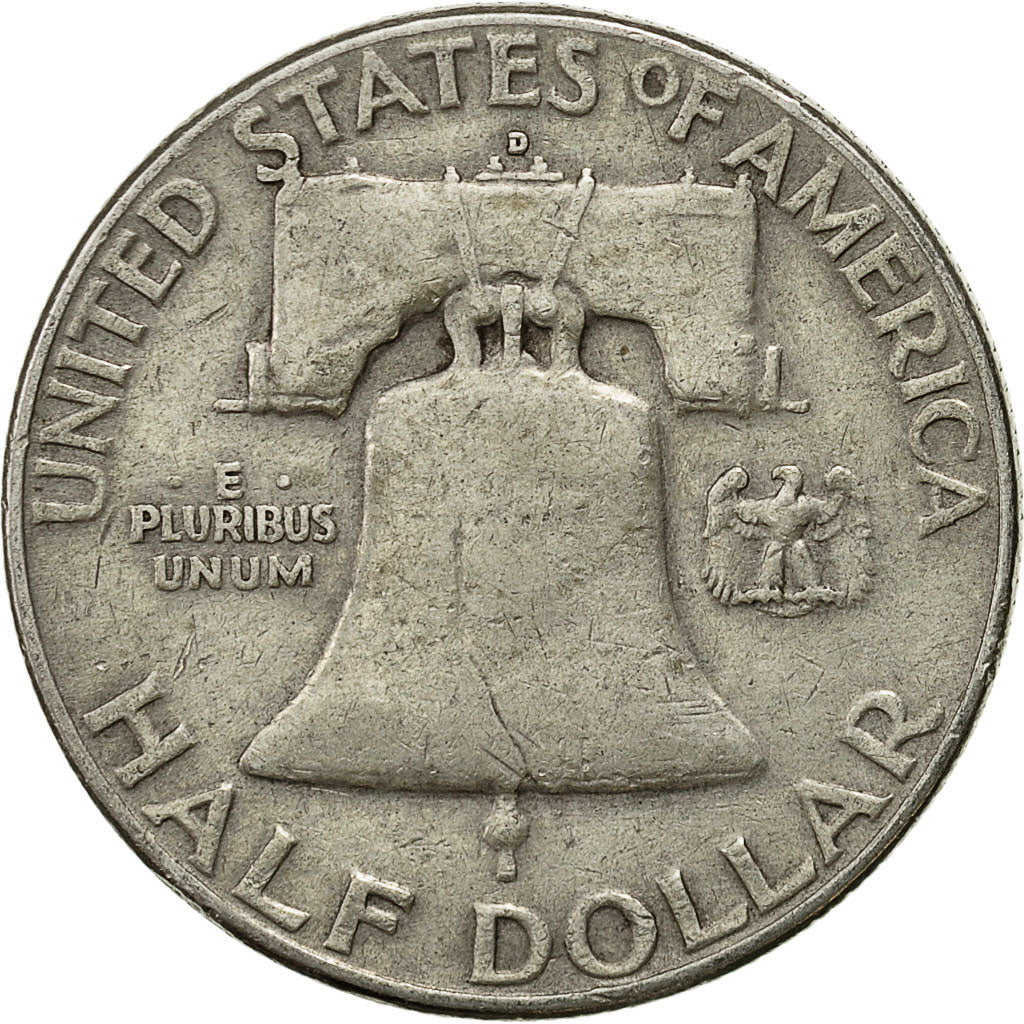 Moneta, Stati Uniti, Franklin Half Dollar, Half Dollar, 1961, U.S. Mint, Denver