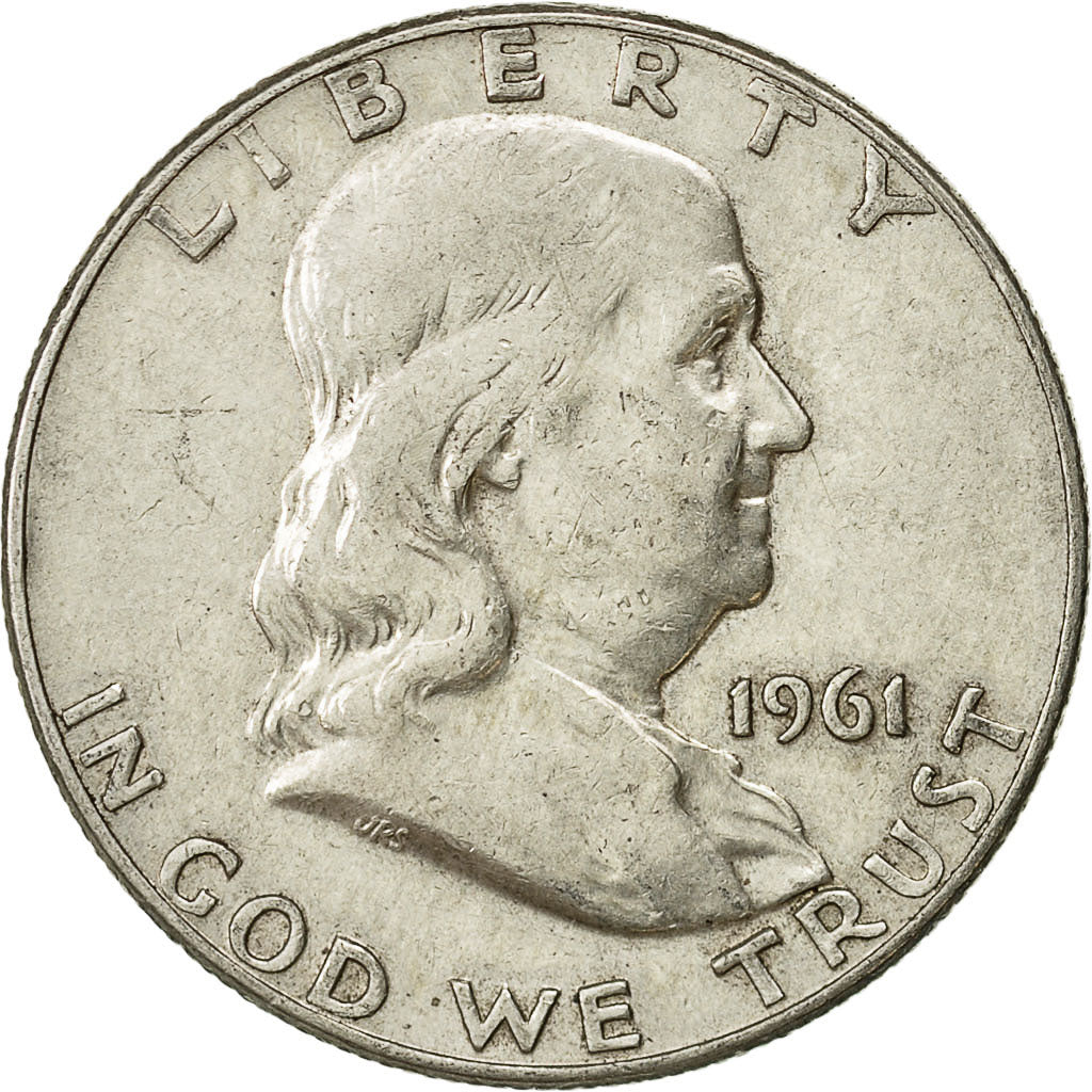 Moneta, Stati Uniti, Franklin Half Dollar, Half Dollar, 1961, U.S. Mint, Denver