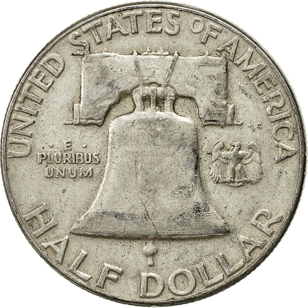 Moneta, Stati Uniti, Franklin Half Dollar, Half Dollar, 1960, U.S. Mint, BB