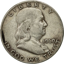 Moneta, Stati Uniti, Franklin Half Dollar, Half Dollar, 1960, U.S. Mint, Denver