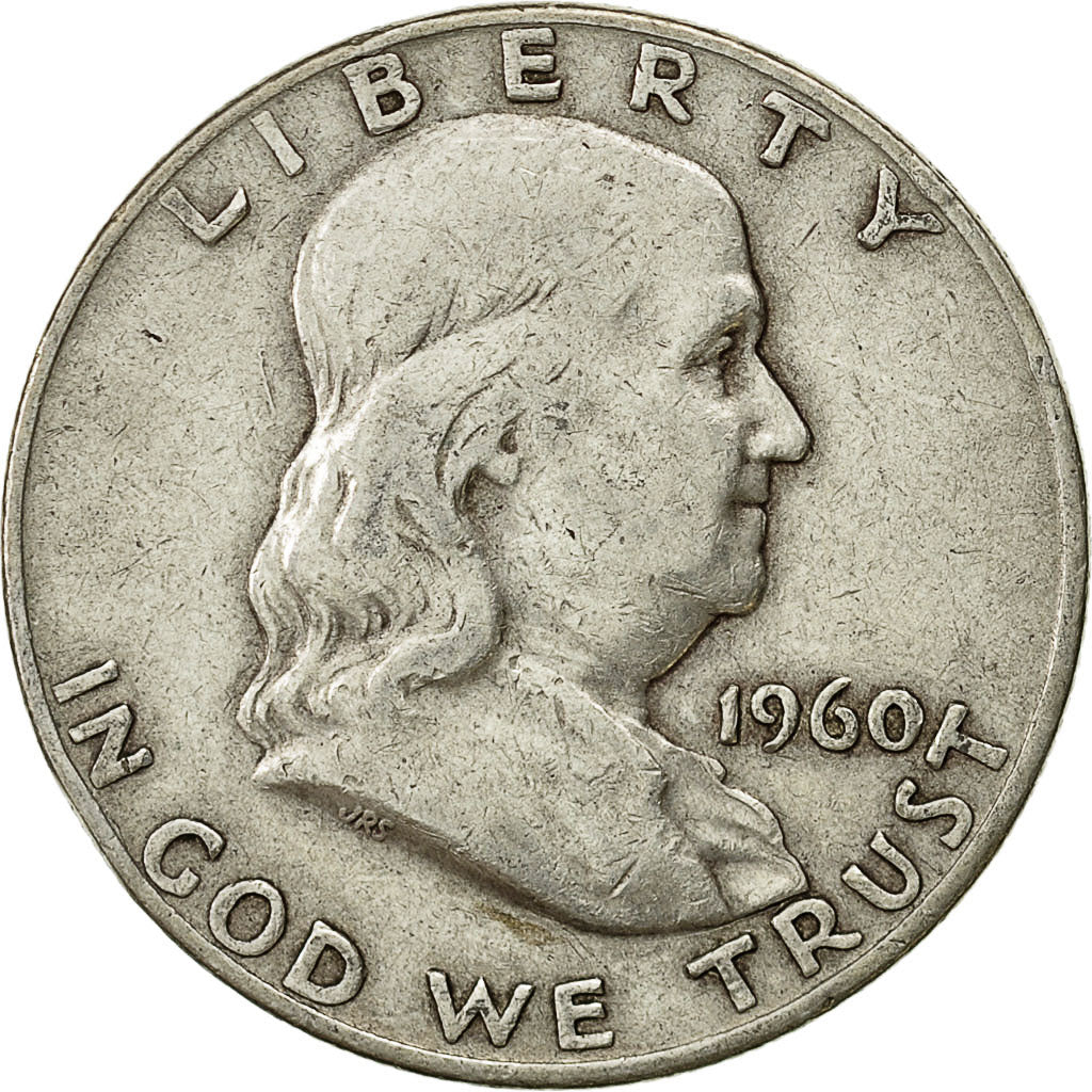 Moneta, Stati Uniti, Franklin Half Dollar, Half Dollar, 1960, U.S. Mint, Denver