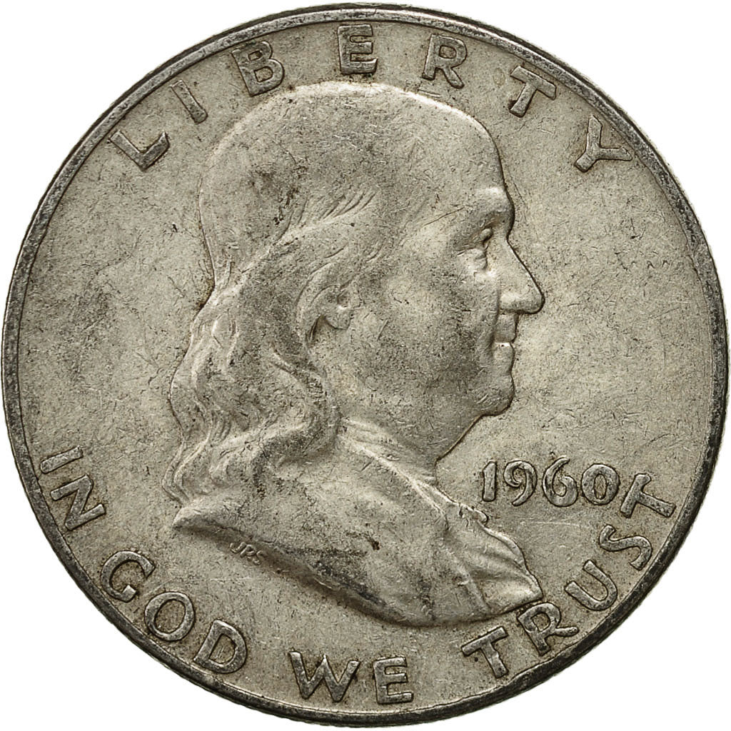 Moneta, Stati Uniti, Franklin Half Dollar, Half Dollar, 1960, U.S. Mint, Denver