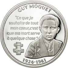 Francia, Medal, Guy Môquet, FDC, Copper Plated Silver