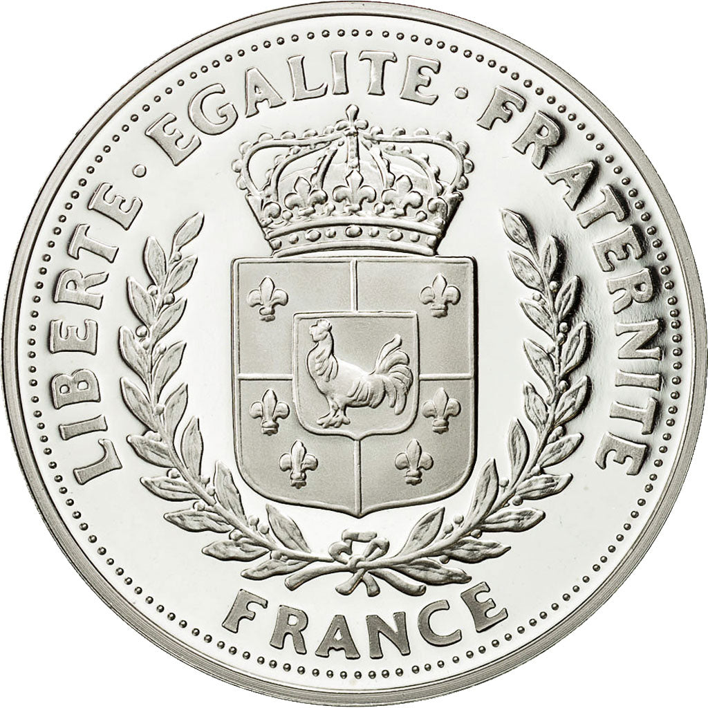 Francia, Medal, Victor Hugo, FDC, Copper Plated Silver