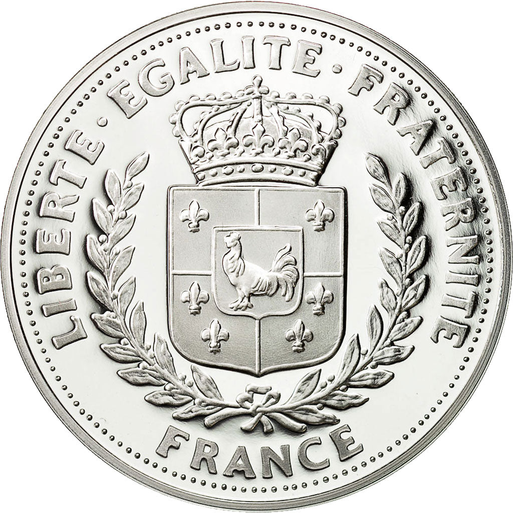 Francia, Medal, Charles De Gaulle, FDC, Copper Plated Silver