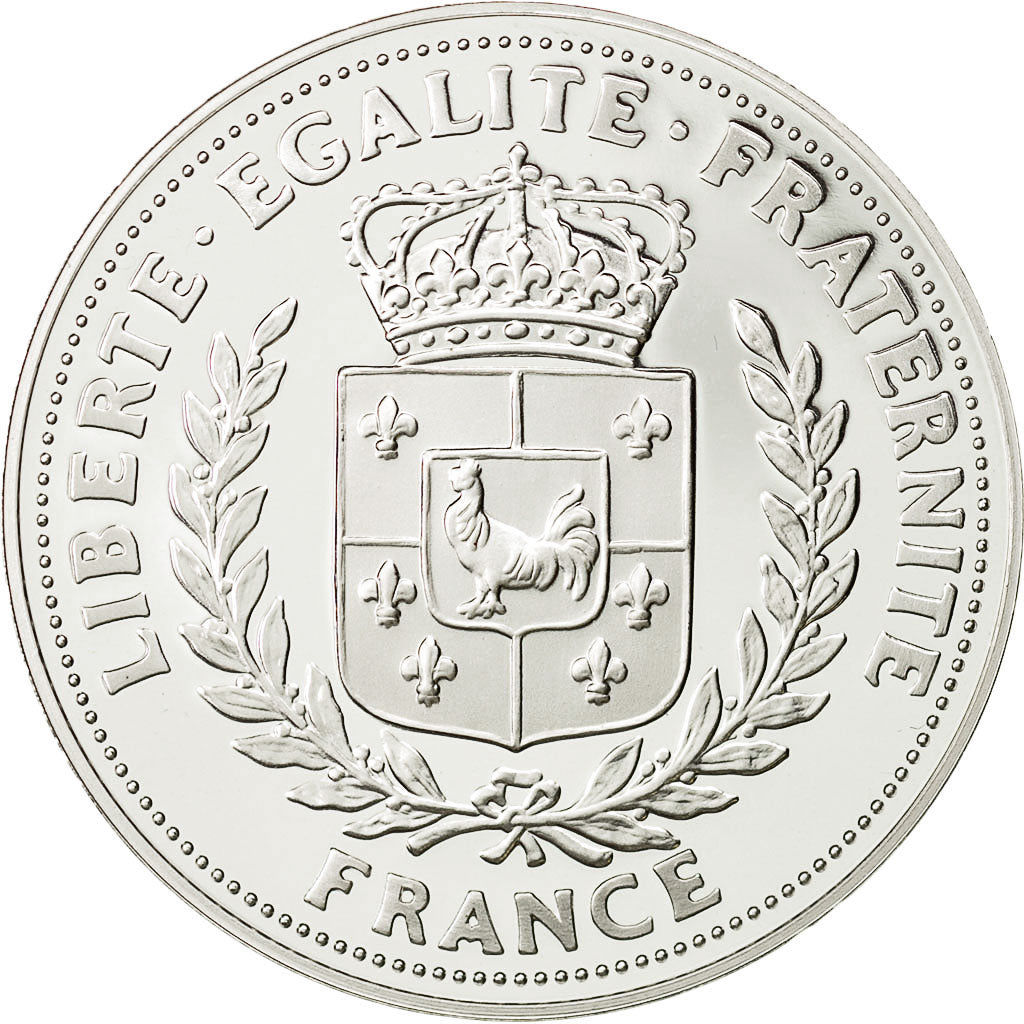 Francia, Medal, Claude Debussy, FDC, Copper Plated Silver