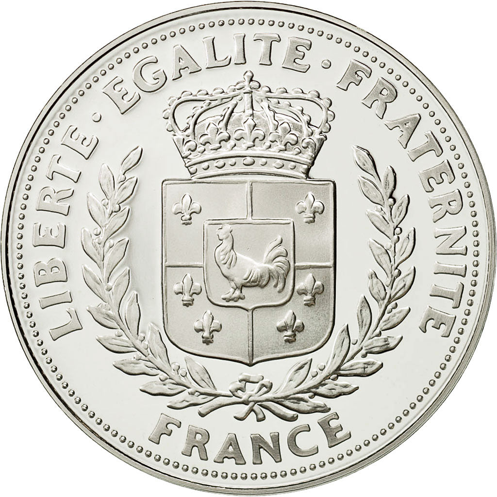 Francja, Medal, Bataille de l'Atlantique, MS(65-70), Miedź platerowana srebrem