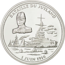 France, Medal, Bataille du Jutland, FDC, Cuivre plaqué Argent