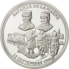 Francia, Medal, Bataille de la Marne, FDC, Copper Plated Silver