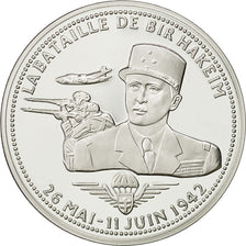 Francia, Medal, Bataille de Bir Hakeim, FDC, Copper Plated Silver