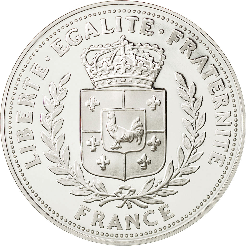 France, Medal, Défilé de la Victoire, FDC, Cuivre plaqué Argent