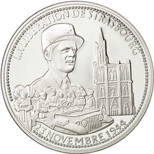 Francia, Medal, Libération de Strasbourg, FDC, Copper Plated Silver