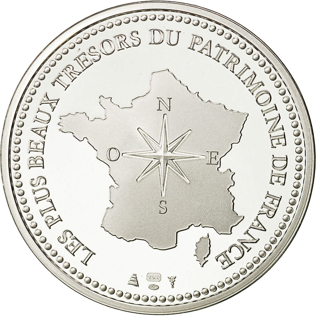 Francia, Medal, La Tour Eiffel, FDC, Plata