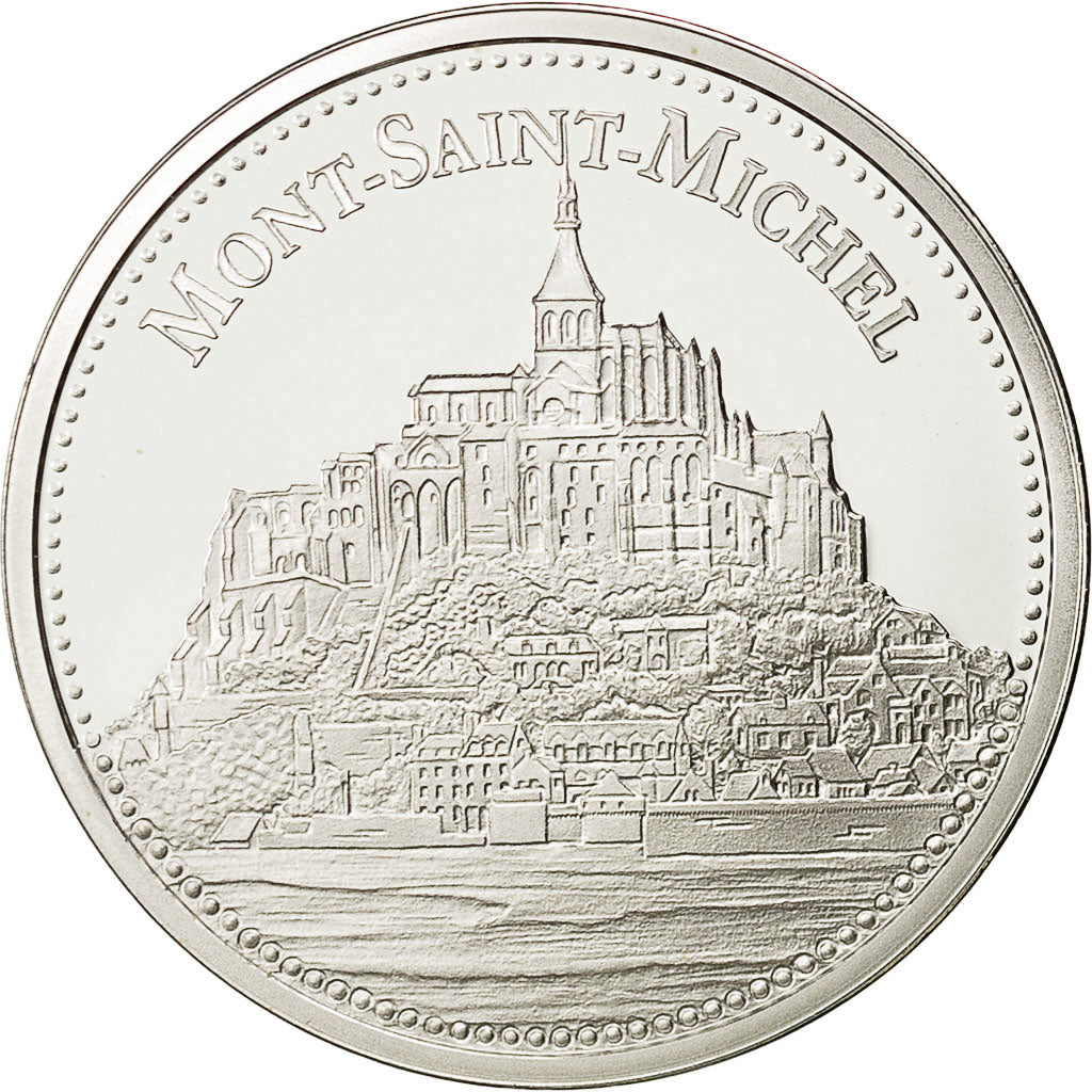 Francia, Medal, Mont Saint-Michel, FDC, Argento