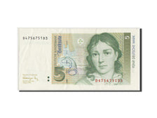 Germany - Federal Republic, 5 Deutsche Mark, 1991, KM #37, AU(50-53), D4756751D3