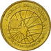 Moneta, Ecuador, Centavo, Un, 2000, BB, Ottone, KM:104