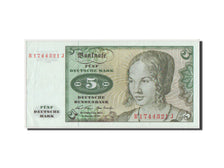 Germany - Federal Republic, 5 Deutsche Mark, 1970, KM #30a, AU(50-53), B1744321J