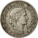 Moneta, Svizzera, 10 Rappen, 1895, Bern, BB, Rame-nichel, KM:27