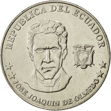 Moneta, Ecuador, 25 Centavos, 2000, BB+, Acciaio, KM:107