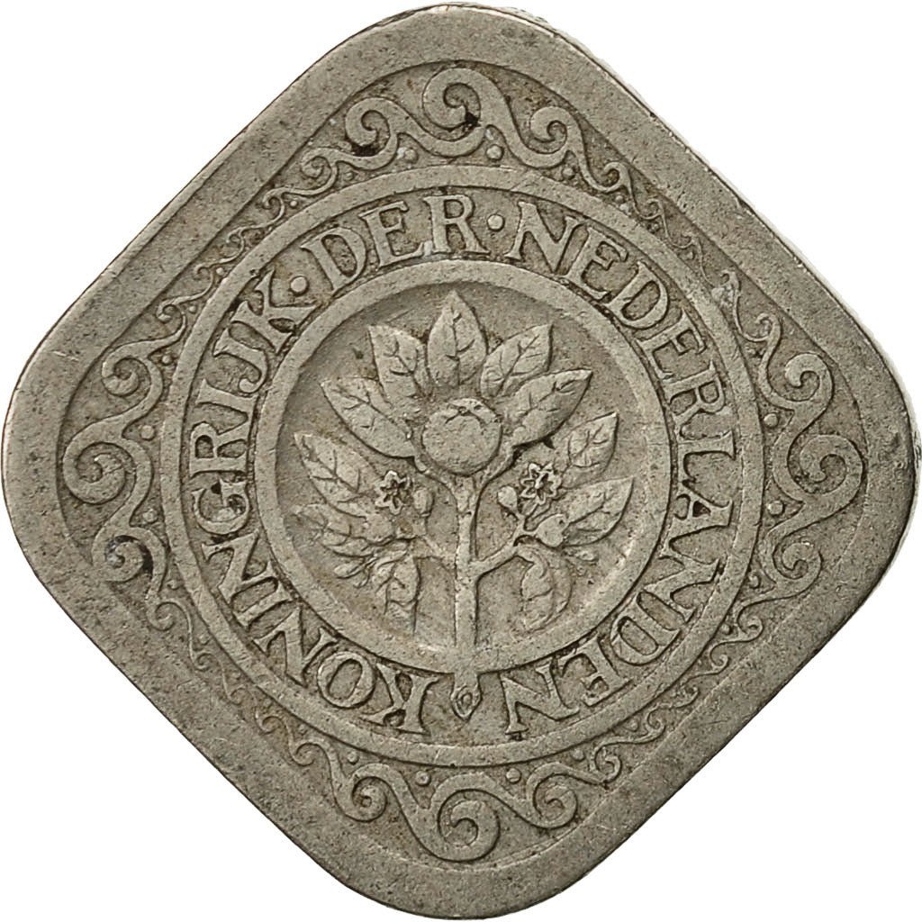 Münze, Niederlande, Wilhelmina I, 5 Cents, 1914, SS, Copper-nickel, KM:153