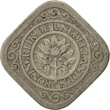 Moneda, Países Bajos, Wilhelmina I, 5 Cents, 1914, MBC, Cobre - níquel, KM:153