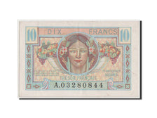 Geldschein, Frankreich, 10 Francs, 1947 French Treasury, 1947, SS+