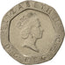 Münze, Großbritannien, Elizabeth II, 20 Pence, 1991, SS+, Copper-nickel