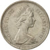 Moneda, Gran Bretaña, Elizabeth II, 5 New Pence, 1975, MBC, Cobre - níquel