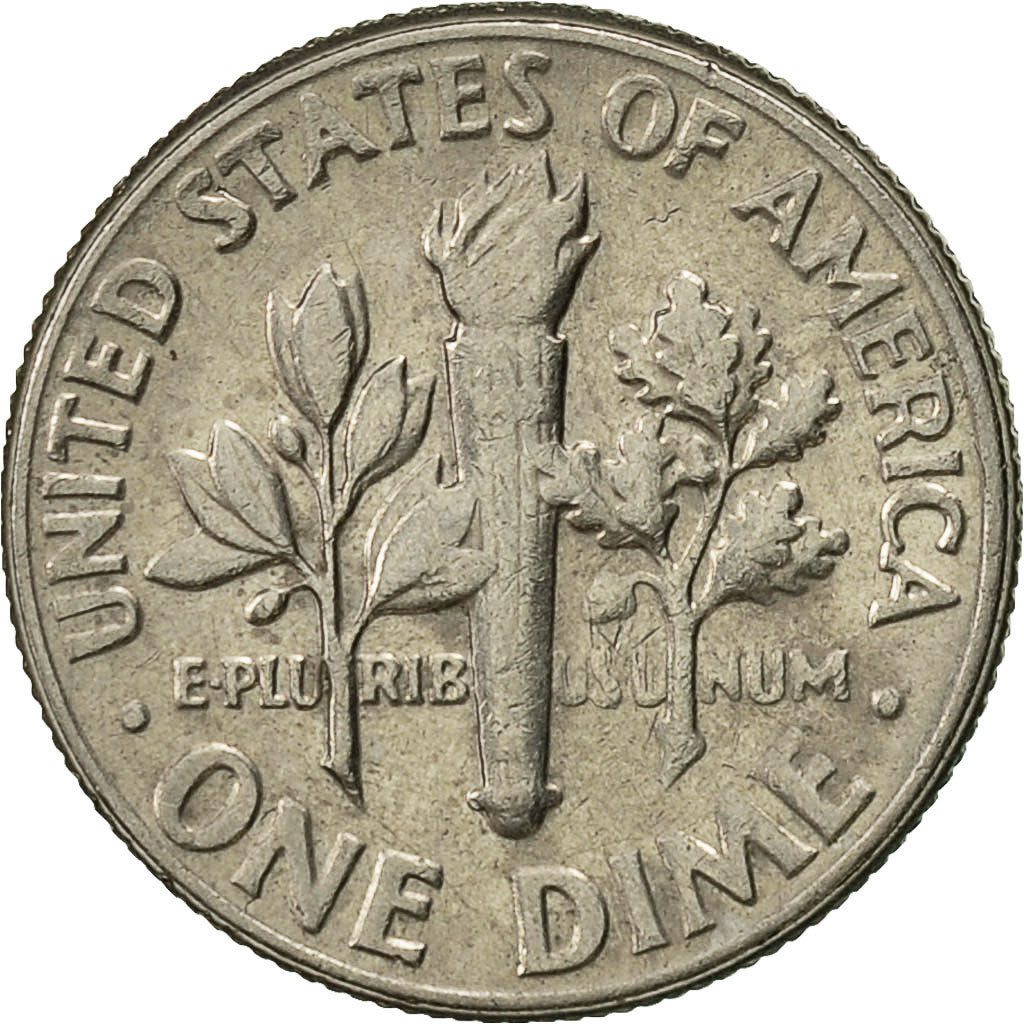 Moneda, Estados Unidos, Roosevelt Dime, Dime, 1974, U.S. Mint, Denver, EBC
