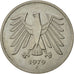 Moneta, GERMANIA - REPUBBLICA FEDERALE, 5 Mark, 1979, Stuttgart, BB+, Nichel