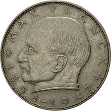 Coin, GERMANY - FEDERAL REPUBLIC, 2 Mark, 1957, Karlsruhe, EF(40-45)