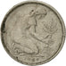 Moneda, ALEMANIA - REPÚBLICA FEDERAL, 50 Pfennig, 1969, Karlsruhe, MBC, Cobre -