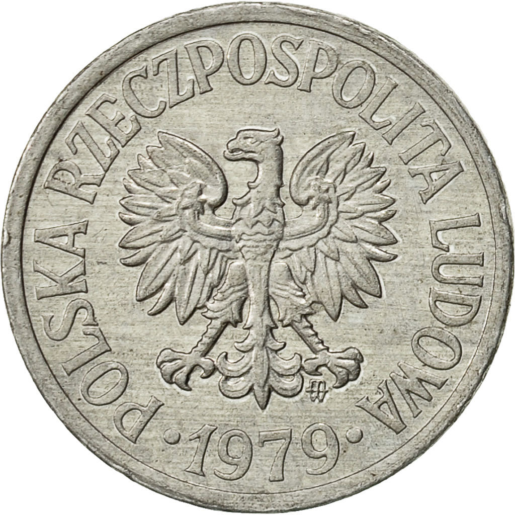 Monnaie, Pologne, 10 Groszy, 1979, Warsaw, TTB, Aluminium, KM:AA47