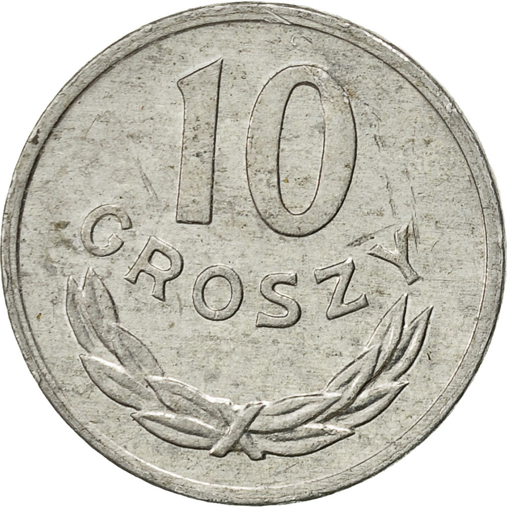 Monnaie, Pologne, 10 Groszy, 1979, Warsaw, TTB, Aluminium, KM:AA47