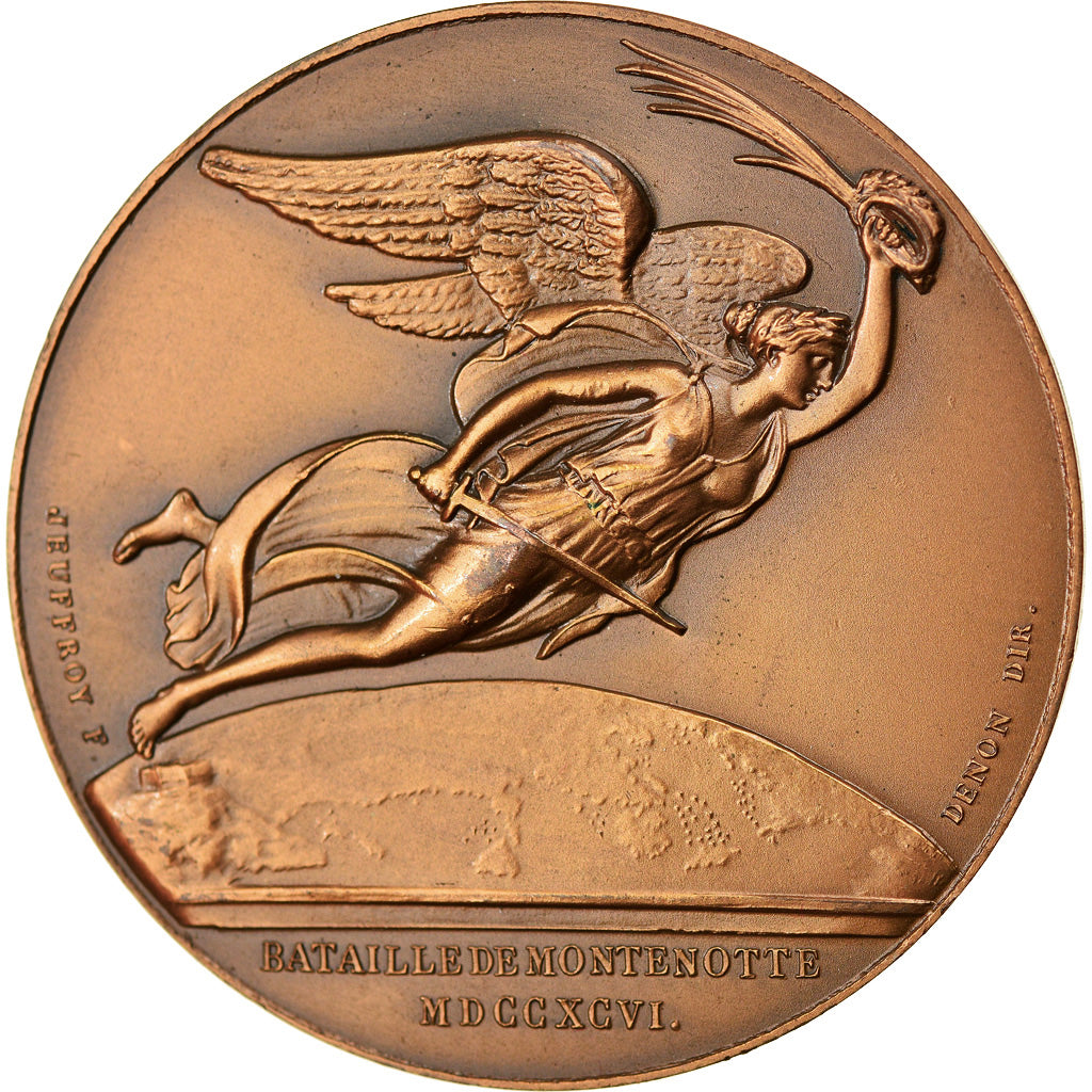France, Médaille, Napoléon Bonaparte, Bataille de Montenotte, History