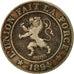Moneta, Belgio, Leopold II, 10 Centimes, 1894, MB+, Rame-nichel, KM:42