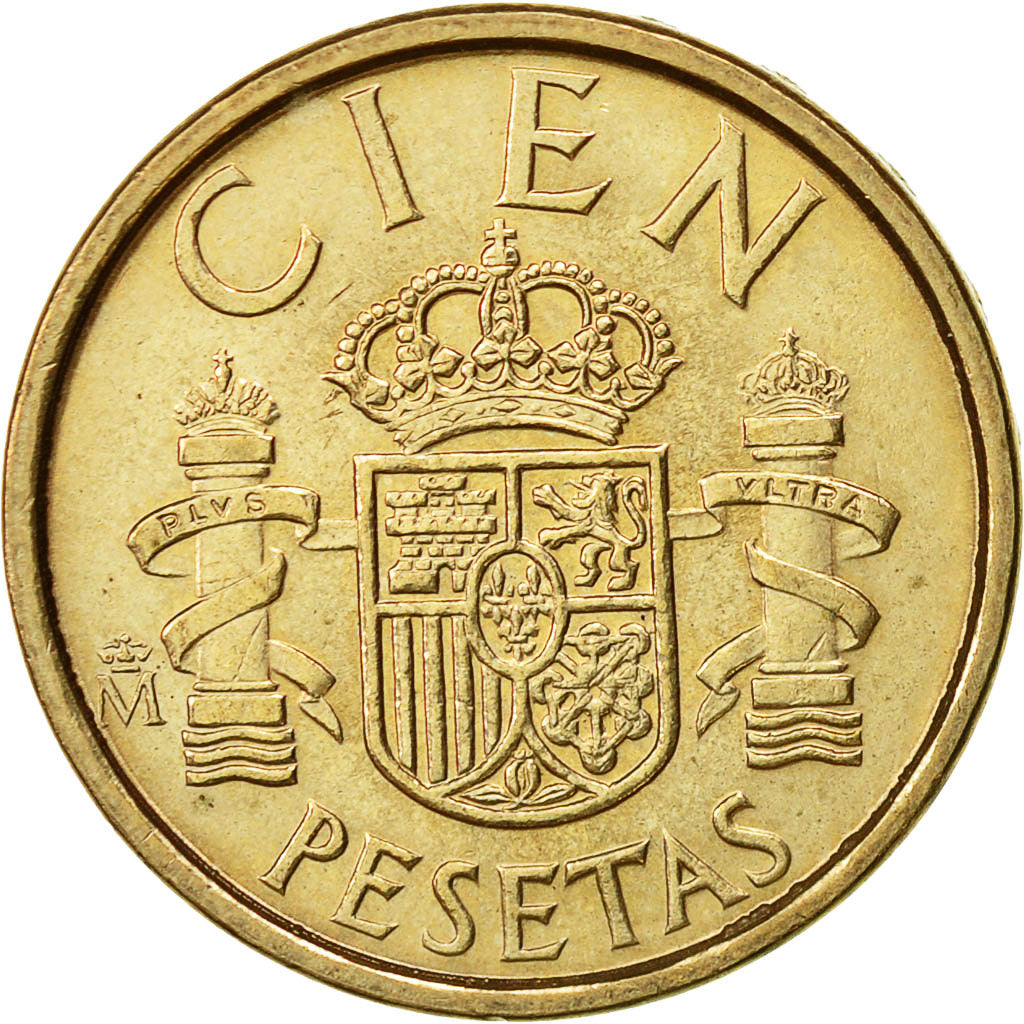 Moneda, España, Juan Carlos I, 100 Pesetas, 1986, Madrid, EBC, Aluminio -