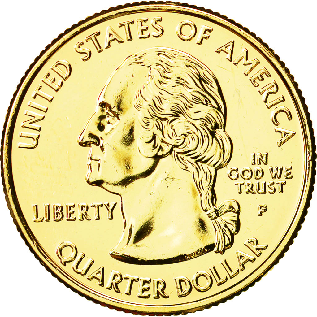 Moneta, Stati Uniti, Quarter, 2006, U.S. Mint, SPL, Gold plated