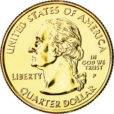 Moneta, Stati Uniti, Quarter, 2006, U.S. Mint, SPL, Gold plated